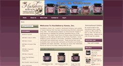 Desktop Screenshot of huckleberryhaven.com